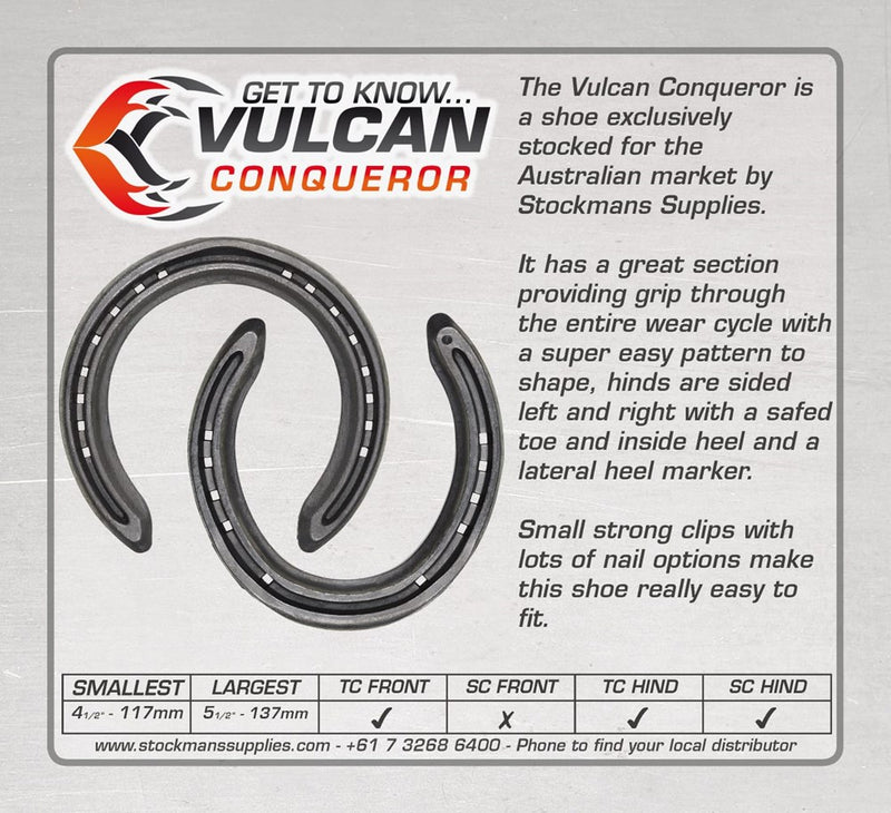 Vulcan Conqueror Front Toe-Clipped